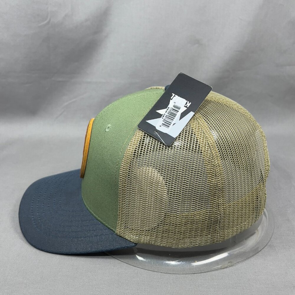 Kamel Snapback Cap Hat Green Trucker Western Outd… - image 4